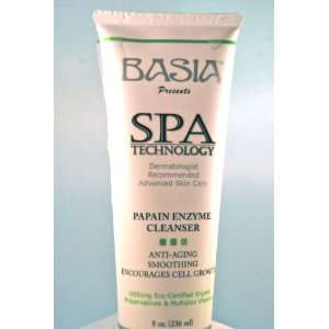  Basia SPA Papain Enzyme Cleanser 8 oz. Beauty