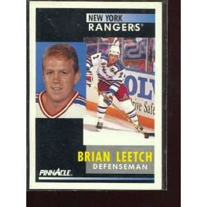  1991 92 Pinnacle #136 Brian Leetch Sports Collectibles