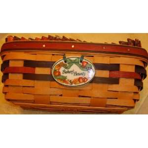    Longaberger 1998 Bakers Bounty Baske Combo 