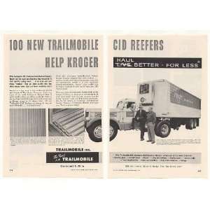  1955 Kroger Store Trailmobile CID Reefer Truck 2 Page 