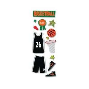   Of Jolees Dimensional Sticker   Basketball Basketball