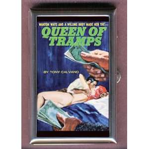  QUEEN OF TRAMPS DIMESTORE PULP Coin, Mint or Pill Box 