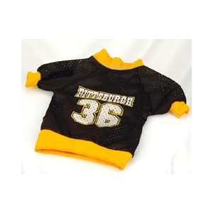   #36 Pittsburgh Football Mesh Dog Jersey (Tiny)