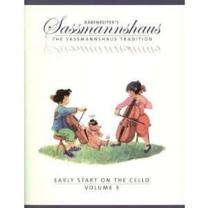  Sassmannshaus, Kurt   Early Start on the Cello Book 3 