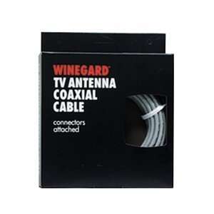 RV Motorhome Trailer 8 Foot Coaxial Cable With Ends, For Satellite TV 