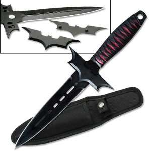 Batman Bat Dagger Dagger Knife With Throwers