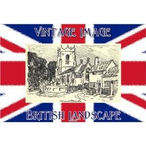   12, 7cm x 4.5cm Gift Tags British Landscape Scarning Dr Jessops Church