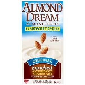 Imagine Foods Unsweetened Original Almond Dream Almond Milk 32 Oz 