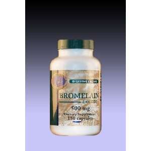  Bromelain, 180 capsules, 500 mg