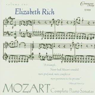 13. Mozart Complete Piano Sonatas, Vol. 1 by Elizabeth Rich