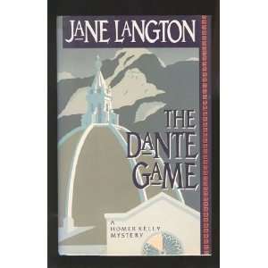   The Dante Game (Homer Kelly Mystery) [Hardcover] Jane Langton Books