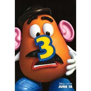  Toy Story 3 Mr Potato Original Movie Poster Double Sided 