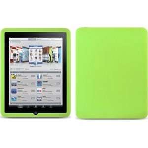 Apple iPad Premium Silicone Soft Gel Skin Case   Lime Green