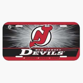 New Jersey Devils License Plate 