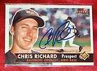 Chris Richard Baltimore Orioles 2001 Fleer Tradition Si