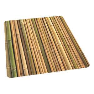  ES Robbins Bamboo Design Series Chair Mat w/ Lip for Hard 
