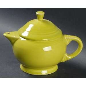  Homer Laughlin Fiesta Lemongrass (Newer) Small Tea Pot and 