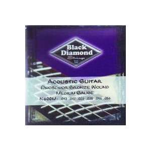  Black Diamond Phosphor Bronze Acoustic Guitar Strings 