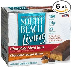  Beach Living Bars Chocolate Meal Bars & Chocolate Peanut Butter Bars 