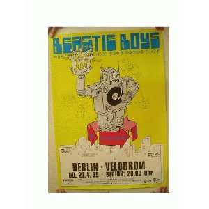    The Beastie Boys German Concert Tour Poster 