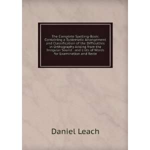   of Words for Examination and Revie Daniel Leach  Books