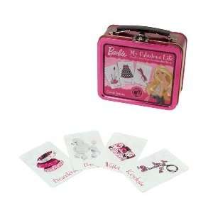 Barbie My Fabulous Life, Lunchbox Tin Card Game Toys 