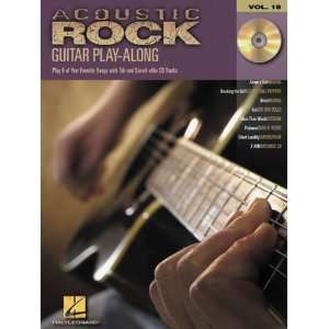  Hal Leonard Acoustic Rock Guitar Play Along Series Book 