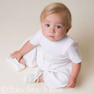 Baby Beau & Belle Harrison Short Sleeve Jumpsuit  