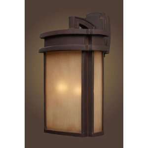 2 Light Sconce In Clay Bronze