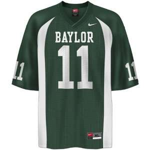  Nike Baylor Bears #11 Green Replica Football Jersey 