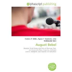  August Bebel (9786133863675) Books