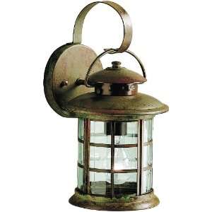  9760RST Rustic New Street Rustic / Country 1 Light Outdoor Wall 