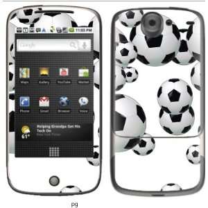   Soccer Balls Design Protective Skin for Google Nexus One Electronics