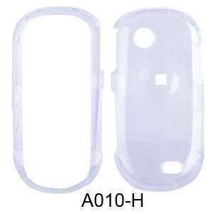 Crystal Clear Transparent Snap on Cover Hard Case Cell Phone Protector 