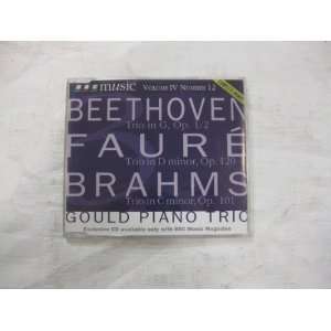  CD BBC Music Beethoven Trio In G, Op. 1/2 Faure Trio In D 