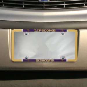  NCAA Lipscomb Bison Thin Rim Varsity License Plate Frame 