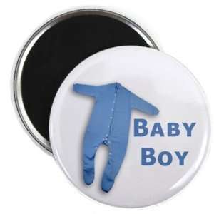  Creative Clam Baby Boy Blue Onesie Newborn Gift 2.25 Inch 
