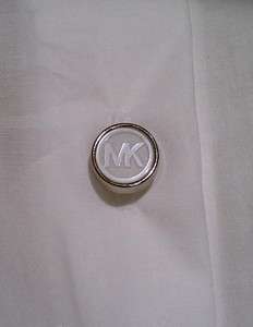 MICHAEL Michael Kors White S/S Button Down Top 10 NWT  