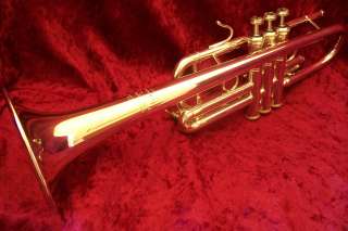Beautiful Pre Strike Bach 239 CL Large Bore C Trumpet in silver plate.