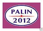 Sarah Palin bumper sticker political humor McCain VP  