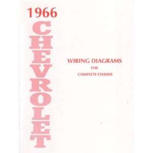  1966 CHEVROLET BELAIRE CAPRICE IMPALA Wiring Diagrams 
