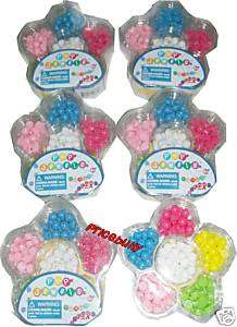 1080 Snap Pop Beads Crafts Party Favors School+Stickers  
