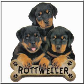 Rottweiler Puppies Dog Breed Bone Shirt S 2X,3X,4X,5X  