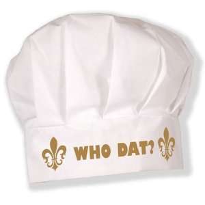 Who Dat?   Who Dat? Chefs Hat
