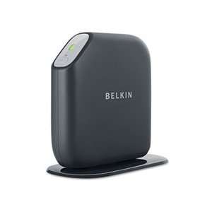  Belkin® BLK F7D6301 SURF N300 WIRELESS N ROUTER, 4 LAN 