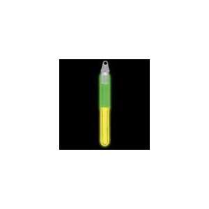  6 Green and Yellow Bi colored Glow Sticks Health 