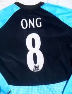 Mint Condition #8 ONG English Premiere League Home Blue Goalie 