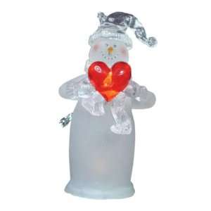  Snow Bellies Heart Lighted Ornament by Westland Giftware 