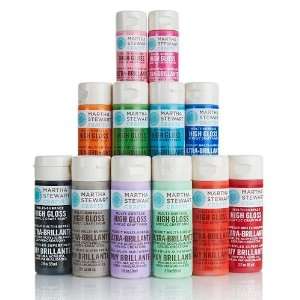  Martha Stewart Crafts™ High Gloss Acrylic 12 pack Paint 