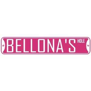   BELLONA HOLE  STREET SIGN